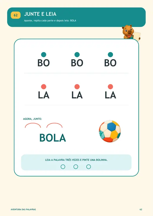 Atividade de sílabas